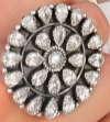 You Complete Me Concho Stud Sterling Silver Earring-Stud Earrings-Rae Collective, Women's Online Fashion Boutique Located in Phoenix, Arizona (Scottsdale Area)
