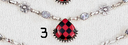 Red Checkered Slab Necklaces-Chain Necklaces-Rae Collective, Women's Online Fashion Boutique Located in Phoenix, Arizona (Scottsdale Area)