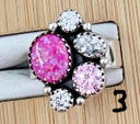 Multi Crystal Stone Rings-Rings-Rae Collective, Women's Online Fashion Boutique Located in Phoenix, Arizona (Scottsdale Area)