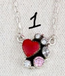 If I Had A Heart Stone Necklace-Chain Necklaces-Rae Collective, Women's Online Fashion Boutique Located in Phoenix, Arizona (Scottsdale Area)