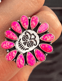 Sugar Skull Pendant & Ring-Cluster Rings-Rae Collective, Women's Online Fashion Boutique Located in Phoenix, Arizona (Scottsdale Area)