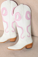 Western Bow Detail Boots-Boots-Rae Collective, Women's Online Fashion Boutique Located in Phoenix, Arizona (Scottsdale Area)
