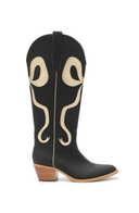 Western Bow Detail Boots-Boots-Rae Collective, Women's Online Fashion Boutique Located in Phoenix, Arizona (Scottsdale Area)