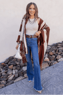 KANCAN Jordan High Rise Raw Hem Flare Jeans (Copy)-Jeans-Rae Collective, Women's Online Fashion Boutique Located in Phoenix, Arizona (Scottsdale Area)