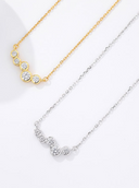Crystal Cluster Minimalist Necklace-Necklaces-Krush Kandy, Women's Online Fashion Boutique Located in Phoenix, Arizona (Scottsdale Area)