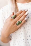 Stone Slab Rings-Rings-Rae Collective, Women's Online Fashion Boutique Located in Phoenix, Arizona (Scottsdale Area)