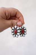 Jeweled Halo Delight Earrings-Drop Earrings-Rae Collective, Women's Online Fashion Boutique Located in Phoenix, Arizona (Scottsdale Area)