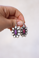 Jeweled Halo Delight Earrings-Drop Earrings-Rae Collective, Women's Online Fashion Boutique Located in Phoenix, Arizona (Scottsdale Area)