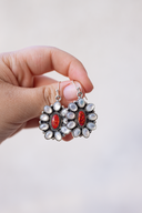 Jeweled Halo Delight Earrings-Drop Earrings-Rae Collective, Women's Online Fashion Boutique Located in Phoenix, Arizona (Scottsdale Area)