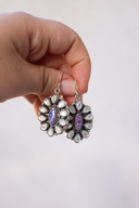 Jeweled Halo Delight Earrings-Drop Earrings-Krush Kandy, Women's Online Fashion Boutique Located in Phoenix, Arizona (Scottsdale Area)