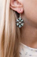 Western Belles Stone Cluster Earrings-Stud Earrings-Krush Kandy, Women's Online Fashion Boutique Located in Phoenix, Arizona (Scottsdale Area)