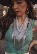 Starry Night Horseshoe Stone Earrings-Stud Earrings-Rae Collective, Women's Online Fashion Boutique Located in Phoenix, Arizona (Scottsdale Area)