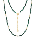 Fairytale Ending Natural Beaded Stone Necklace-Necklaces-Krush Kandy, Women's Online Fashion Boutique Located in Phoenix, Arizona (Scottsdale Area)