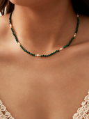 Fairytale Ending Natural Beaded Stone Necklace-Necklaces-Krush Kandy, Women's Online Fashion Boutique Located in Phoenix, Arizona (Scottsdale Area)