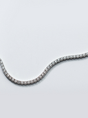 White Tennis 3mm Necklace-Necklaces-Krush Kandy, Women's Online Fashion Boutique Located in Phoenix, Arizona (Scottsdale Area)