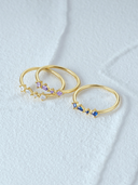 Multi Shape Cubic Zirconia Minimalist Band Ring-Earrings-Krush Kandy, Women's Online Fashion Boutique Located in Phoenix, Arizona (Scottsdale Area)