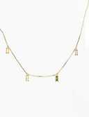 Cubic Zirconia Geometric Dainty Necklace-Necklaces-Krush Kandy, Women's Online Fashion Boutique Located in Phoenix, Arizona (Scottsdale Area)