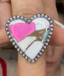 One Of A Kind Pink Turquoise Slab Rings MADE TO ORDER-Ring Sizers-Rae Collective, Women's Online Fashion Boutique Located in Phoenix, Arizona (Scottsdale Area)