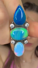 One Of A Kind Aurora Crawler Rings MADE TO ORDER-Ring Sizers-Rae Collective, Women's Online Fashion Boutique Located in Phoenix, Arizona (Scottsdale Area)
