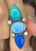 One Of A Kind Aurora Crawler Rings MADE TO ORDER-Ring Sizers-Rae Collective, Women's Online Fashion Boutique Located in Phoenix, Arizona (Scottsdale Area)