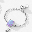 Sterling Silver Opal Geometric Minimalist Band Ring-Ring-Krush Kandy, Women's Online Fashion Boutique Located in Phoenix, Arizona (Scottsdale Area)