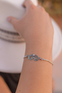 Dainty Bow Chain Bracelet-Chain Bracelets-Rae Collective, Women's Online Fashion Boutique Located in Phoenix, Arizona (Scottsdale Area)
