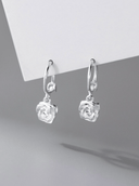 Flower Huggie Earrings-Earrings-Krush Kandy, Women's Online Fashion Boutique Located in Phoenix, Arizona (Scottsdale Area)
