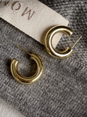 C-Shaped Vintage Stud Earrings-Earrings-Krush Kandy, Women's Online Fashion Boutique Located in Phoenix, Arizona (Scottsdale Area)