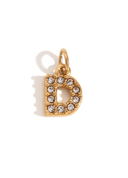 Rhinestone Letter Charm-Necklaces-Krush Kandy, Women's Online Fashion Boutique Located in Phoenix, Arizona (Scottsdale Area)
