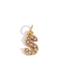 Rhinestone Letter Charm-Necklaces-Krush Kandy, Women's Online Fashion Boutique Located in Phoenix, Arizona (Scottsdale Area)