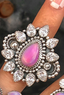 Krystal and Opal Cluster Rings PREORDER-Cluster Rings-Rae Collective, Women's Online Fashion Boutique Located in Phoenix, Arizona (Scottsdale Area)