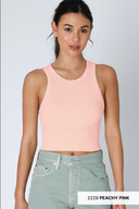 Niki Biki Ribbed High Neck Crop Top-Tanks-Rae Collective, Women's Online Fashion Boutique Located in Phoenix, Arizona (Scottsdale Area)