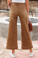 Cropped High Rise Wide Leg Jeans-Jeans-Krush Kandy, Women's Online Fashion Boutique Located in Phoenix, Arizona (Scottsdale Area)