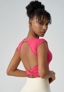 Sculpt Fit Sleeveless Active Crop Top