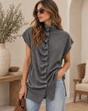 Sculpted Elegance Ruched Top