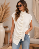 Sculpted Elegance Ruched Top