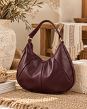 Sculptural Crescent Large Hobo Bag