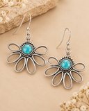 Silver Rosette Earrings PREORDER