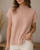 Sleeveless Knit Sweater Vest