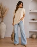 Sleeveless Knit Sweater Vest