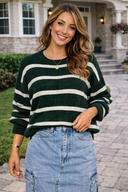 Candy Threads Stripe Sweater