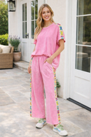 J.Her Crochet Patch Detail Pants