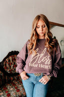 Bless Your Heart Solid Sweatshirt-Sweatshirt-Rae Collective, Women's Online Fashion Boutique Located in Phoenix, Arizona (Scottsdale Area)