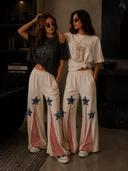 Star Spangled Flare Pants