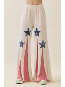 Star Spangled Flare Pants