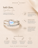 Starlit Whisper Opal Ring