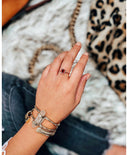 (4 Shapes) Garnet Dainty Sterling Silver Ring-Dainty Rings-Rae Collective, Women's Online Fashion Boutique Located in Phoenix, Arizona (Scottsdale Area)