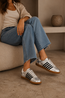 Stevie Metallic Stripe Sneaker