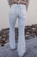 Strut Your Stuff High Rise Kancan Flare Jeans-Jeans-Krush Kandy, Women's Online Fashion Boutique Located in Phoenix, Arizona (Scottsdale Area)