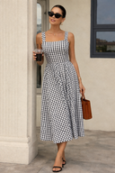 Breezy Stripe Midi Sundress